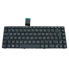 Imagem de Teclado para Notebook bringIT compatível com Asus K45VM  Preto ABNT2, 