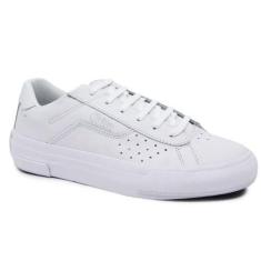 Imagem de Tênis Coca-Cola Aura Leather Couro Branco CC2296 - Coca Cola, Branco, 