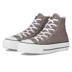 Imagem de Converse Tênis feminino Chuck Taylor All Star Lift Platform, Pedra-pomes pura/branco/preto, 36