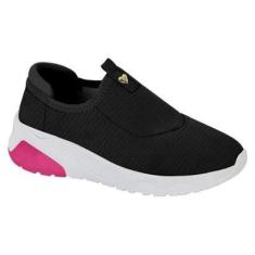 Imagem de Tênis Infantil Menina Molekinha Macio Sem Cadarço Escolar-Feminino