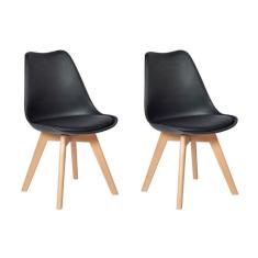 Imagem de Conjunto 02 Cadeiras Eames Wood Leda Design - 