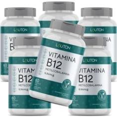 Imagem de Vitamina B12 Metilcobalamina 400mg Vegana Lauton - Kit 6