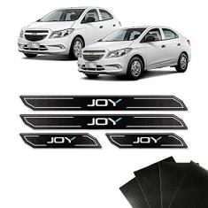 Imagem de Kit Soleira Diamante Onix Prisma Joy Com Protetor de Porta