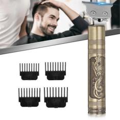 Imagem de Aparador de pelo Kemei KM-228 Dourado 110V/240V Original - Riberken
