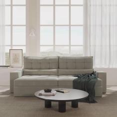 Imagem de Sofá Retrátil e Reclinável 4 Lugares 270cm Embaúba Extra Cabecasa Madeiramadeira