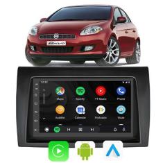 Imagem de Kit Central Multimidia Android Auto Carplay Bravo 2011 2012 2013 2014 