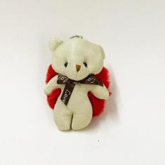 Imagem de Ursinho Pelucia Love Pompom nas costas Varias Cores Lembrancinha - SS 