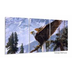 Imagem de Quadro decorativo Águia - Artístico - Paisagem - 3 peças tel