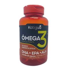 Imagem de Omega 3 Tripla Fonte Dha + epa + ala 120 Cápsulas Katigua.
