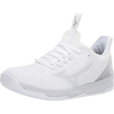 Imagem de Mizuno Tênis feminino TC-01 Cross Training, tênis Cross Training para todas as formas de exercício, branco-prata, 38 BR