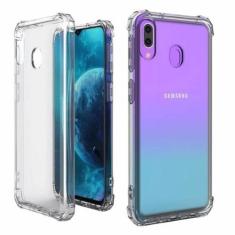 Imagem de Kit Capa Transparente + Película 3D Normal Para Samsung A10s - Premium