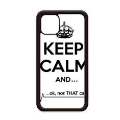 Imagem de Capa Keep Calm preta divertida para iPhone 11 Pro Max para Apple Mobile Case Shell