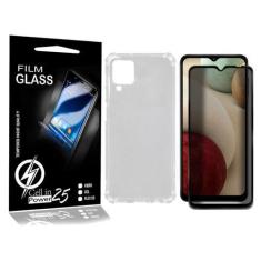 Imagem de Capinha Anti-shock + Película Privacidade P/ Galaxy A12 A125 6.5 - Cel