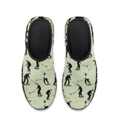 Imagem de GOSTONG Tênis masculino casual sem cadarço mocassim fácil antiderrapante respirável malha legal tênis de corrida para homens preto EUA 34-48, Amantes de golfe, 36