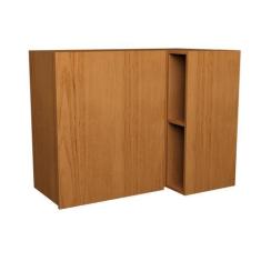 Imagem de Armário Aéreo 92,5cm 1 Porta Canto Cozinha Milão - Herval