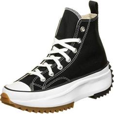 Imagem de Converse Tênis unissex, Preto/Branco/Goma, 10.5 Women/9 Men