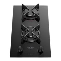 Imagem de Cooktop 2 Bocas com Mesa de Vidro Dako Supreme Preto Bivolt
