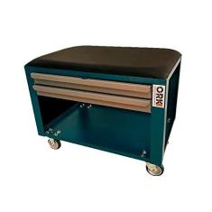 Imagem de Banqueta para Mecanico com Rodas e 2 Gavetas ORK BCO-003