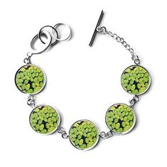 Imagem de DIYthinker Pulseira de corrente corrente Fresh Leaf Plant Water Nature