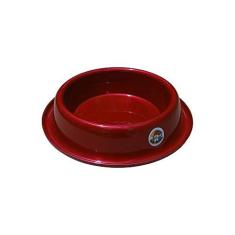 Imagem de Tigela Vida Mansa Aluminio Vermelho 700ML