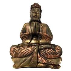 Imagem de Estátua de Buda Hindu Resina Grande 40cm