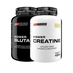Imagem de Kit 1X Power Glutamina 100G + 1X Power Creatina 100G - Bodybuilders
