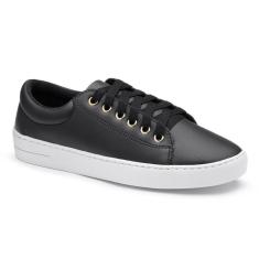 Imagem de Tênis Casual Feminino Cadarço Básico Conforto Dia a Dia-Feminino