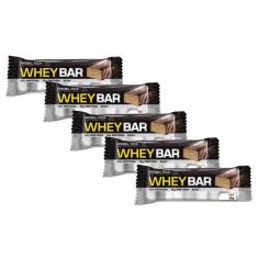 Imagem de Kit 5 Barra De Proteína Whey Bar High Protein Probiótica Coco Com 40G