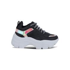 Imagem de Tênis Feminino Sneaker Colorido Solado Plataforma Dia a Dia-Feminino