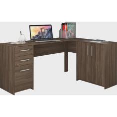 Imagem de Mesa para Computador Office nt 2005 Nogal - Notável