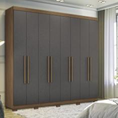 Imagem de Guarda-Roupa 8 Portas 4 Gavetas Master New Com Pés - Santos Andirá