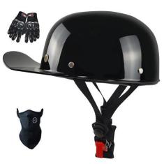 Imagem de Capacete de motocicleta Sanhai, boné de beisebol Open Face, aprovado p