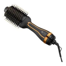 Imagem de Escova Modeladora Multilaser Seca Alisa 1200w Oval Gold 110v