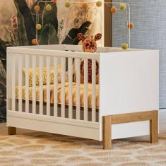 Imagem de Berço Mini Cama Fantasia 2 em 1 Branco - Qmovi