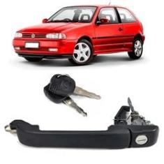 Imagem de Maçaneta Externa Porta Dianteira Esquerda Gol G2 Parati G2 Motorista Com Chave