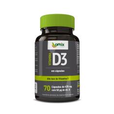 Imagem de Vitamina D3 - 70 cápsulas - Omix