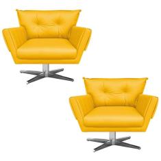 Imagem de Kit 02 Poltronas Giratórias Anitta Corino 