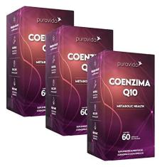 Imagem de 3x Coenzima Q10 Coq10-Metabolic Health-60 Caps-Puravida