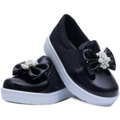 Imagem de Tênis Calce Fácil Infantil Feminino Slip On Casual 11.58-Feminino