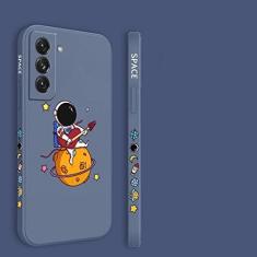 Imagem de Capa de telefone do astronauta para Samsung Galaxy S21 S20 FE S10 Note 20 10 Ultra Plus A72 A52 A42 A32 A71 A51 A41 A31 A21S Capa, lilás cinza1, para S21Ultra