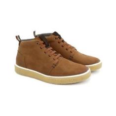 Imagem de Tênis Masculino Casual Couro Cano Alto Moscow-Masculino