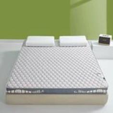 Imagem de Colchão Casal Espuma  Ortopédico Pillow Top Dobrável Espessura 8cm - T