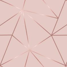 Imagem de Papel De Parede Zara Rosê Fio Rosê Auto Colante 9M