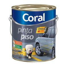 Imagem de Tinta Pinta Piso Coral Premium  Demarcação Galão com 3,6 Litros