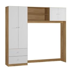 Imagem de Guarda Roupa Conjugado Infantil Nature Branco