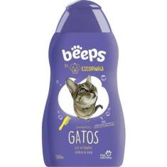 Imagem de Shampoo Pet Society Beeps Estopinha Gatos Extrato De Aveia 500 Ml