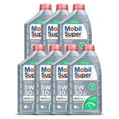 Imagem de Óleo Lubrificante Mobil 5w30 Sintético para Carro Original Kit Revisão e Trocas Original Mobil 7 Litros