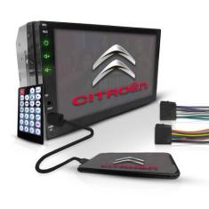 Imagem de Central Multimidia Universal 2 Din Mp5 Bt Espelha Usb Citroen - First 