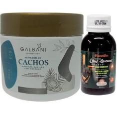 Imagem de Ativador De Cachos Com Óleo Rosa Mosqueta 500G - Óleos Africanos - Gal