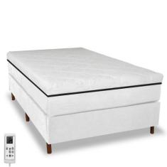 Imagem de Cama Box e Colchão Magnético Massageador - Therapy Life Compact, Branc